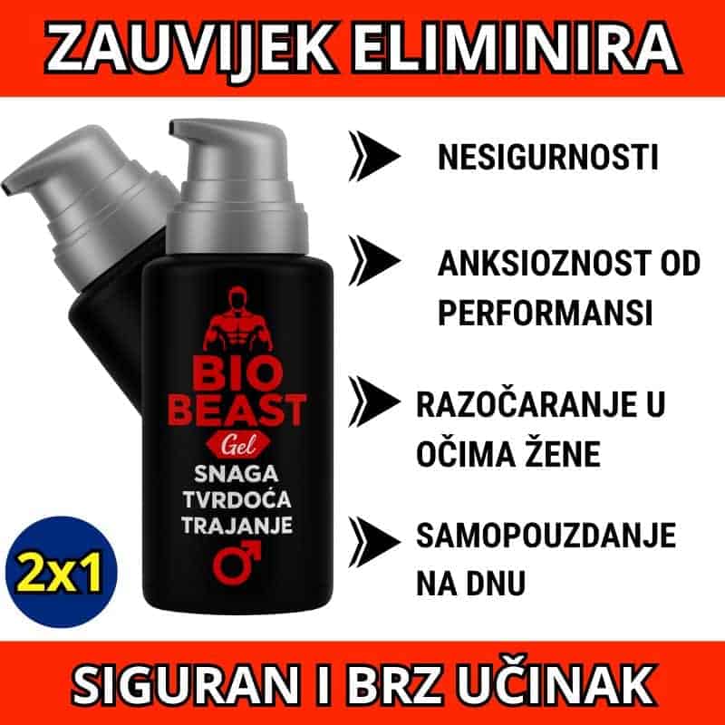 Gel Bio Beast 2x1 HR per miglior performance e sicurezza.