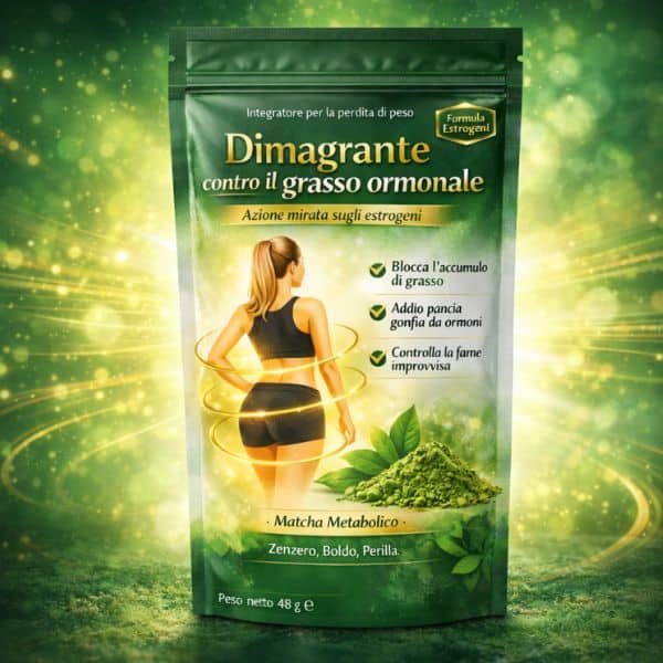 Integratore dimagrante con matcha, zenzero, boldo e perilla.