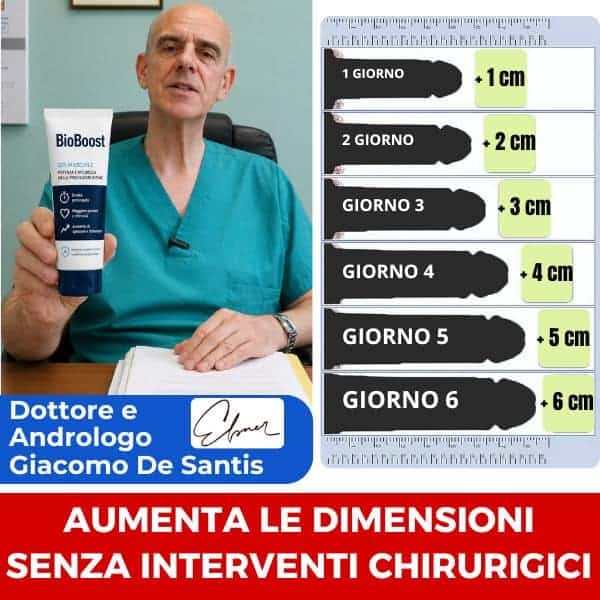 BioBoost per la salute della prostata e aumento delle dimensioni.