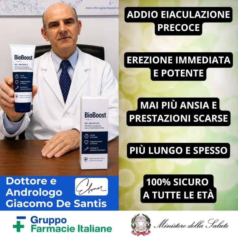 Integratore BioBoost per migliorare digestione e salute intestinale.
